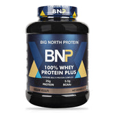 BNP Product Name: Protein Plus 100% Whey Protein Powder, 25g Protein, 5.5g BCAAs, (Kesar Kulfi), 2.27kg