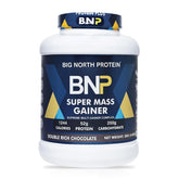 BNP Protein Su Gainer, Double Rich Chocolate Flavor, 2kg (52g Protein, 250g Carbohydrate, 1244 Calories)