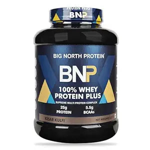 BNP 100% Whey Protein Plus Kesar Kulfi