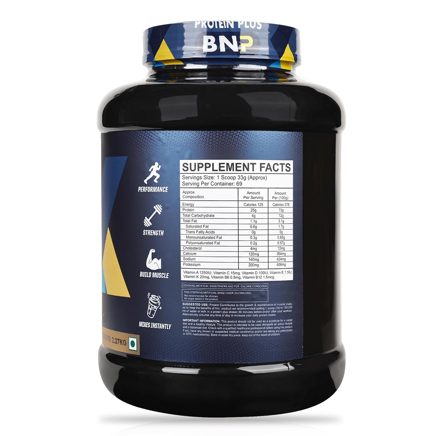BNP 100% Whey Protein Plus Vanilla