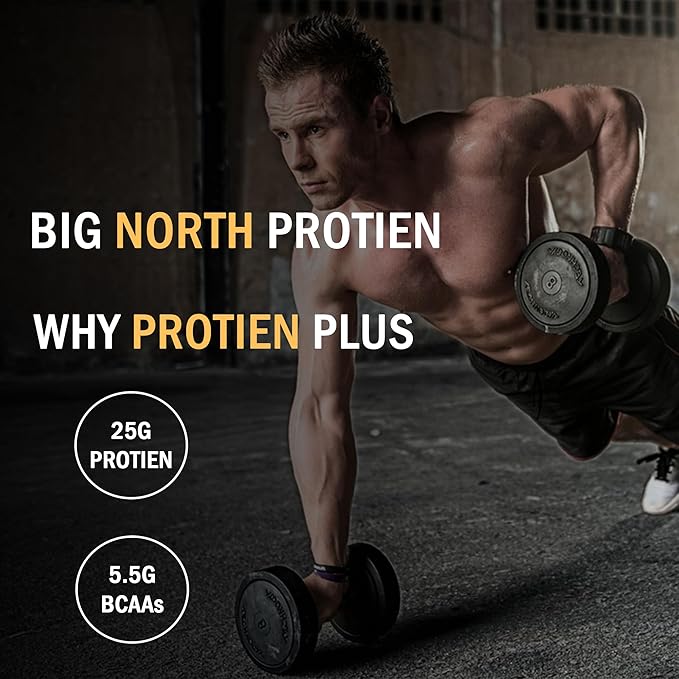 Protein Plus 100% Whey Protein Powder, 25g Protein, 5.5g BCAA, with Free Shaker (500 grams, Badam Pista)