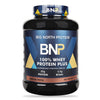BNP Protein Plus 100% Whey Protein Powder, 25g Protein, 5.5g BCAAs, Badam Pista Flavour, 2.27kg